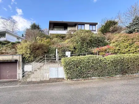 Großzügiges Zweifamilienhaus im stilvollen Bauhausdesign mit traumhaftem Panoramablick in Heidelberg