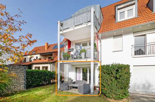 Terrasse-Garten Terrasse-Garten - Erdgeschosswohnung in 68789 Sankt Leon-Rot mit 60m² kaufen