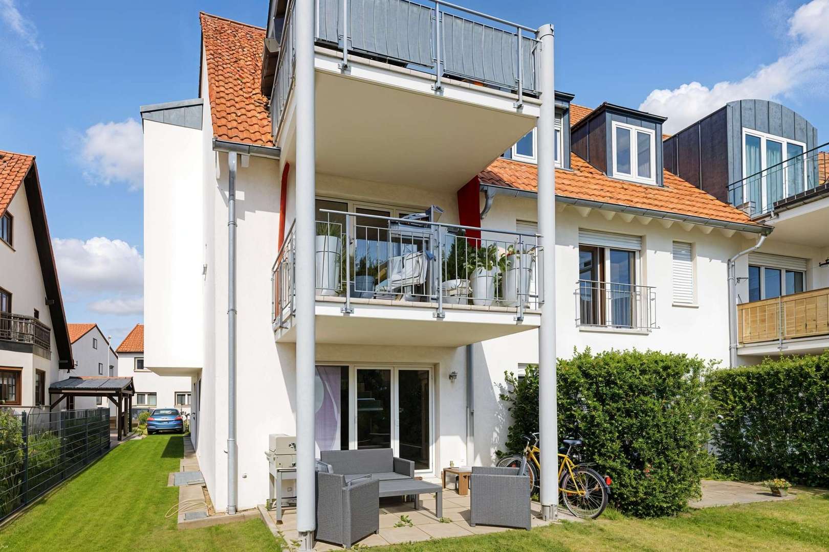 Terrasse-Garten (KI generiert) Terrasse-Garten (KI generiert) - Erdgeschosswohnung in 68789 Sankt Leon-Rot mit 60m² kaufen