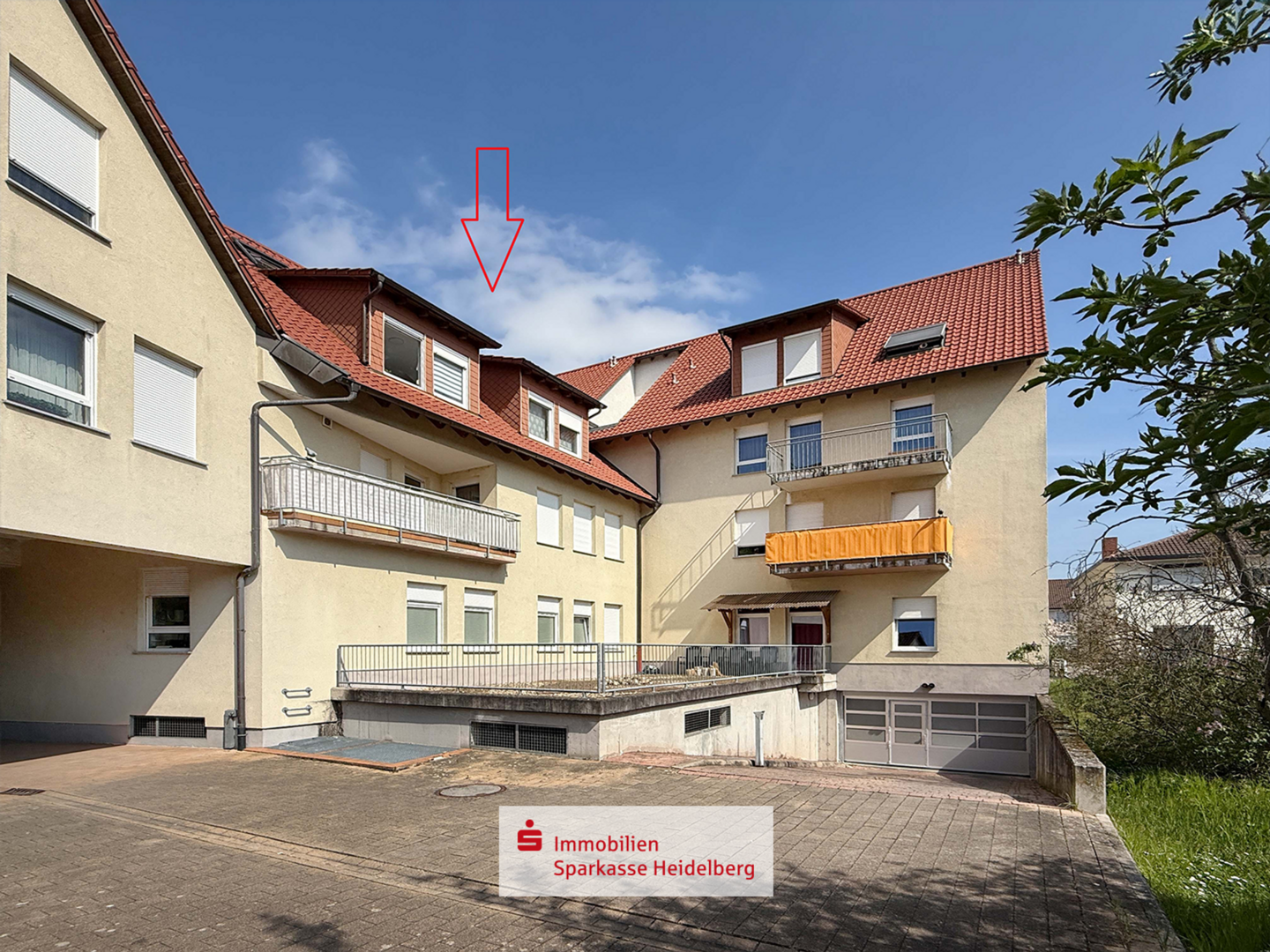 Rückansicht - Etagenwohnung in 68789 Sankt Leon-Rot mit 117m² kaufen
