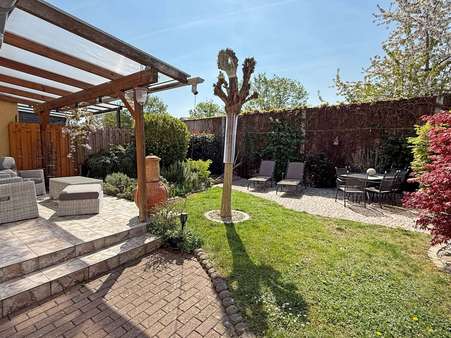 Garten - Reihenendhaus in 68799 Reilingen mit 127m² kaufen