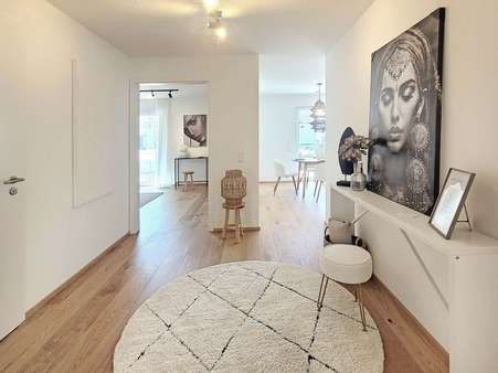 Diele Einrichtungsbeispiel - Erdgeschosswohnung in 69256 Mauer mit 106m² kaufen