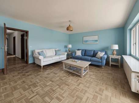 Wohnzimmer - (KI generiert) Wohnzimmer - (KI generiert) - Etagenwohnung in 69168 Wiesloch mit 68m² kaufen