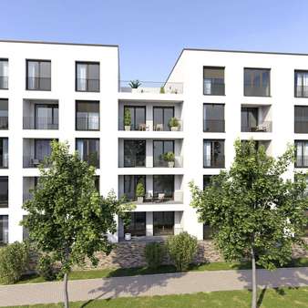 Außenvisualisierung - Etagenwohnung in 69115 Heidelberg mit 52m² kaufen