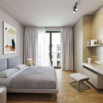 Beispiel - Innenvisualisierung - Etagenwohnung in 69115 Heidelberg mit 94m² kaufen