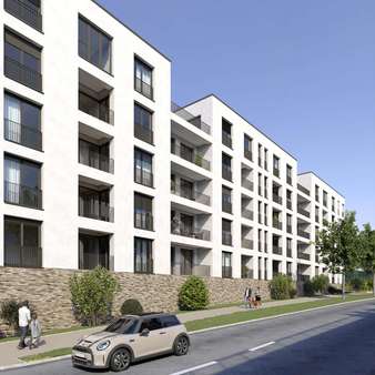 Außenvisualisierung - Etagenwohnung in 69115 Heidelberg mit 59m² kaufen