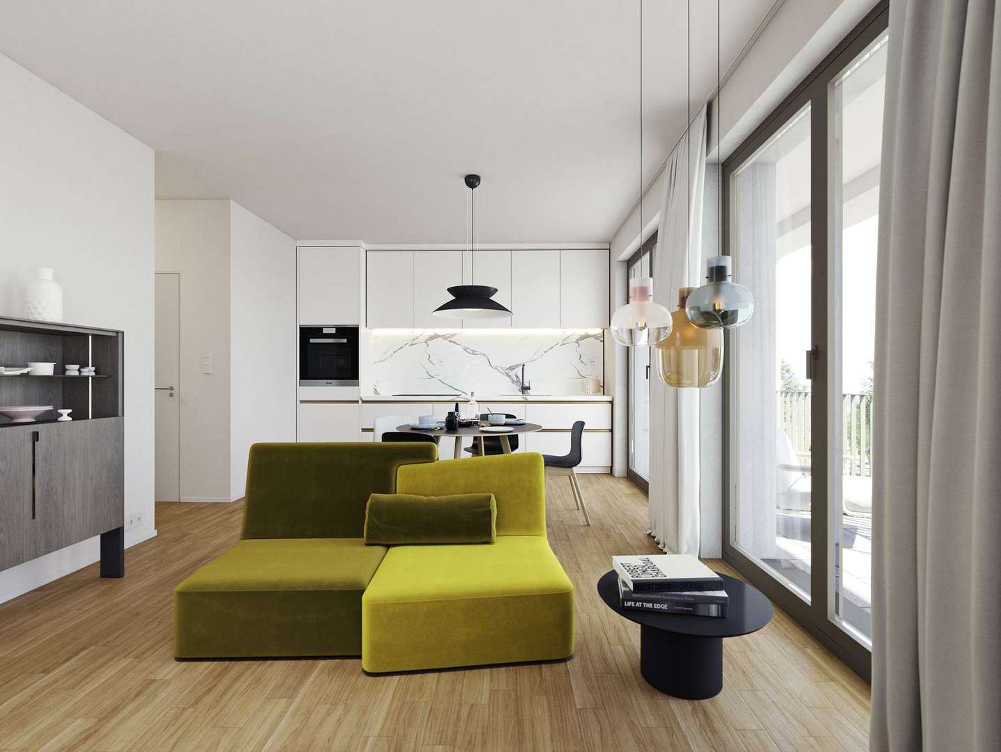 Beispiel - Innenvisualisierung - Etagenwohnung in 69115 Heidelberg mit 59m² kaufen