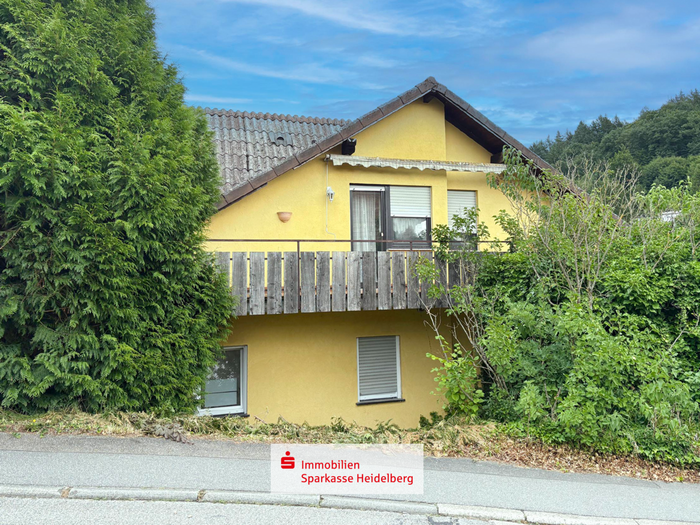 Hausansicht - Etagenwohnung in 69253 Heiligkreuzsteinach mit 120m² kaufen