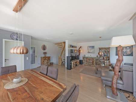 Wohn-Esszimmer - Doppelhaushälfte in 69234 Dielheim mit 162m² kaufen