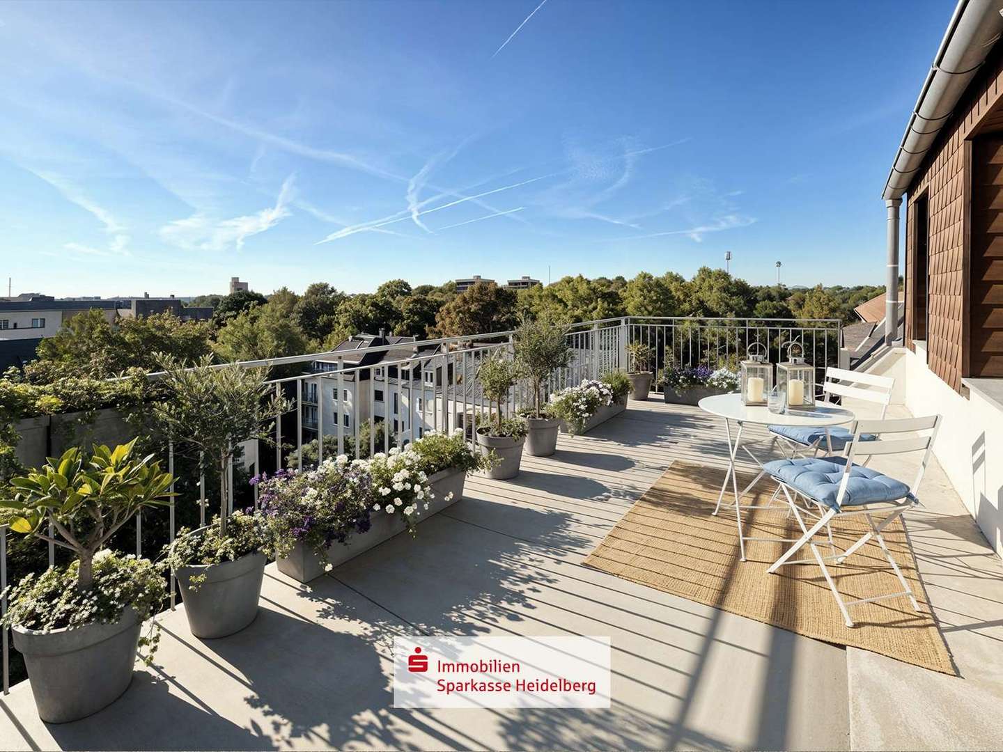 Titelbild mit Logo Titelbild mit Logo - Terrassen-Wohnung in 67061 Ludwigshafen am Rhein mit 128m² kaufen