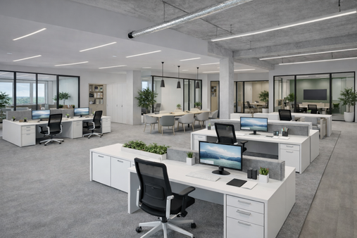 Beispielhafter Ausbau Beispielhafter Ausbau - Bürofläche in 69123 Heidelberg mit 230m² mieten