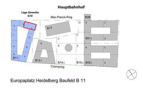 Lage G10 Europaplatz - Ladenlokal in 69115 Heidelberg mit 496m² mieten