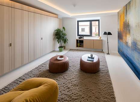 Einrichtungsbeispiel Zimmer EG nach Renovierung - Einfamilienhaus in 69190 Walldorf mit 118m² kaufen