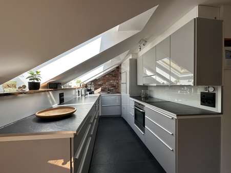 Küche - Dachgeschosswohnung in 97877 Wertheim mit 100m² kaufen
