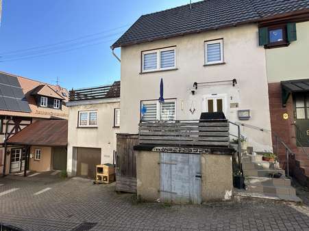 Ansicht - Doppelhaushälfte in 97900 Külsheim mit 88m² kaufen