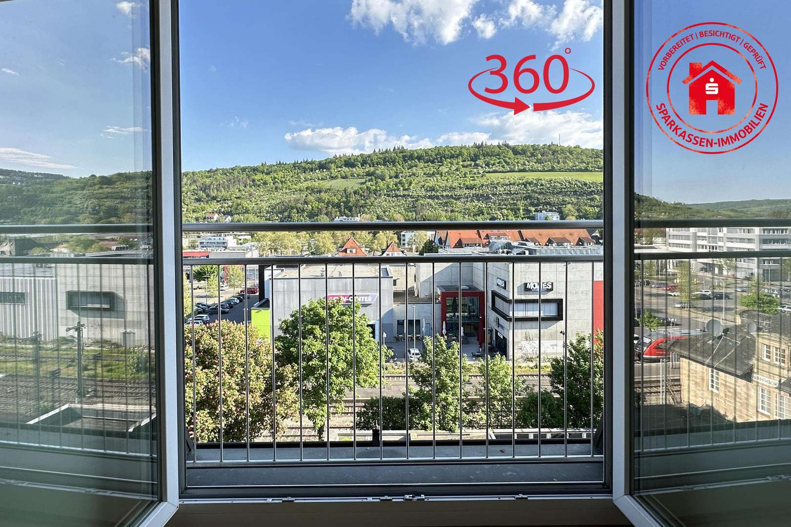Ausblick Ausblick - Etagenwohnung in 97980 Bad Mergentheim mit 101m² kaufen