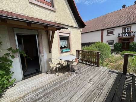 Terrasse - Einfamilienhaus in 74821 Mosbach mit 114m² kaufen