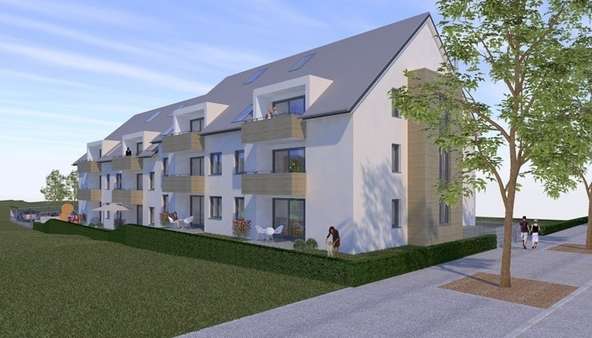 Ansicht - Dachgeschosswohnung in 79117 Freiburg mit 92m² kaufen
