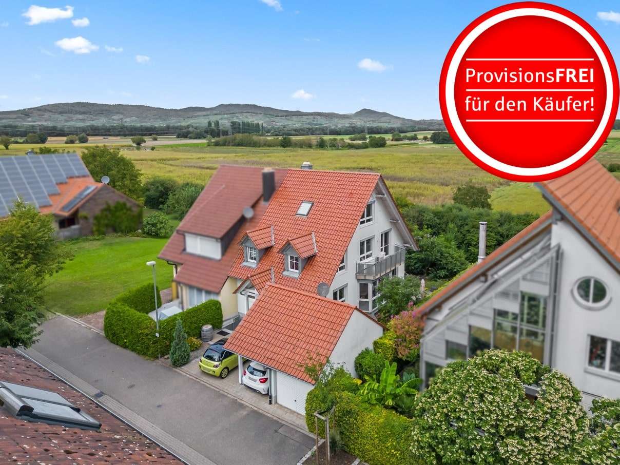Hausansicht - Doppelhaushälfte in 79291 Merdingen mit 154m² kaufen