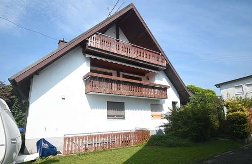 Ansicht mit beiden Balkonen Ansicht mit beiden Balkonen - Maisonette-Wohnung in 79331 Teningen mit 171m² kaufen