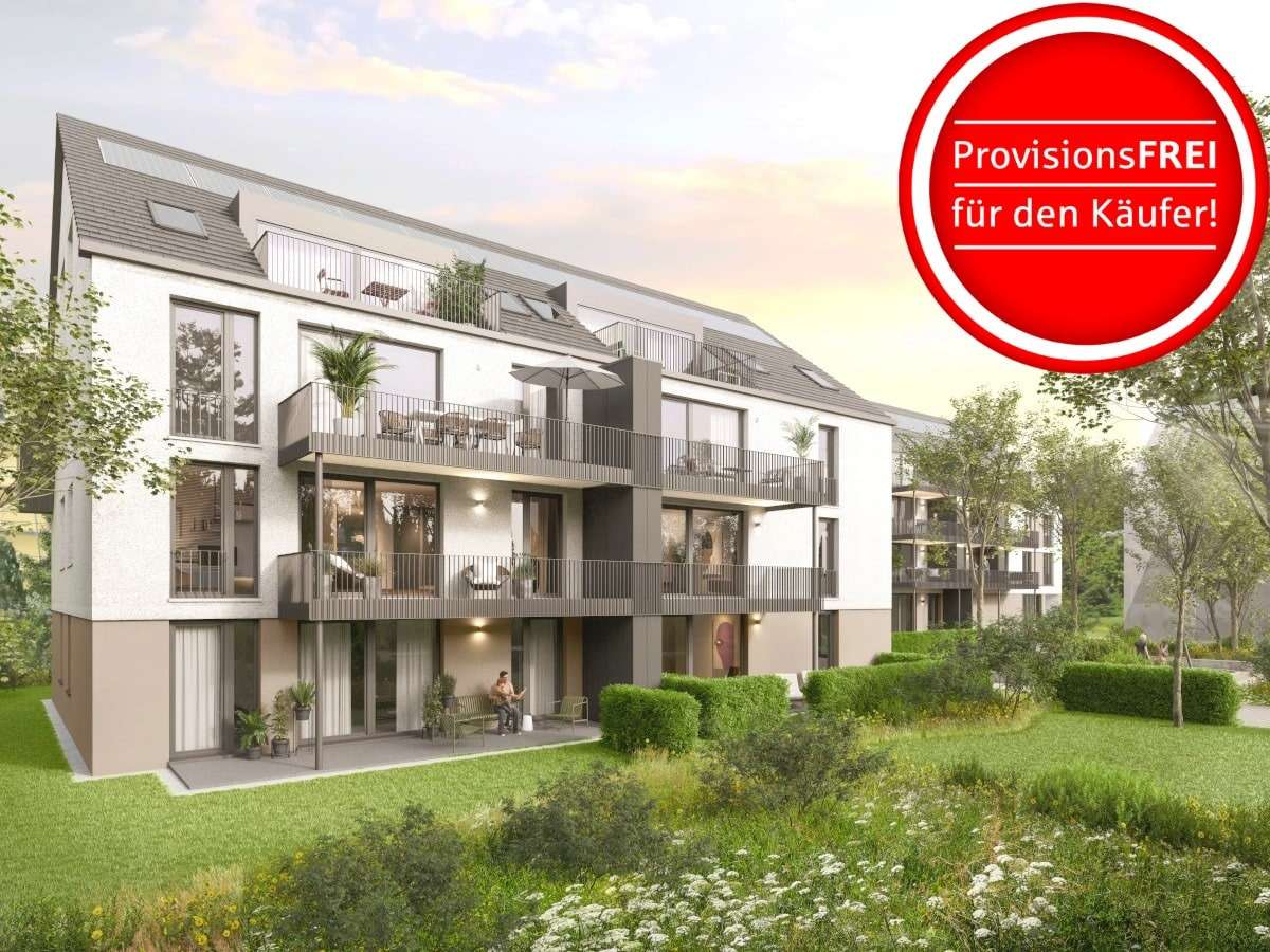 Visualisierung Haus 1 - Erdgeschosswohnung in 79211 Denzlingen mit 53m² kaufen