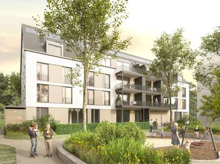 Visualisierung Haus 2 - Erdgeschosswohnung in 79211 Denzlingen mit 122m² kaufen