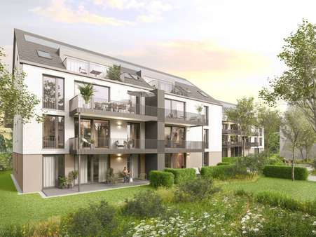 Visualisierung Haus 1 - Büro in 79211 Denzlingen mit 135m² kaufen