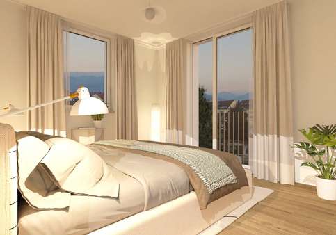Schlafzimmer Schlafzimmer - Etagenwohnung in 79211 Denzlingen mit 113m² kaufen
