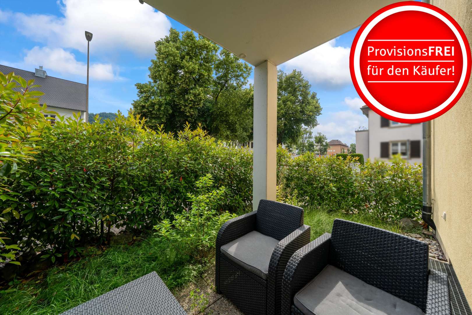 Terrasse - Erdgeschosswohnung in 79117 Freiburg mit 41m² als Kapitalanlage kaufen