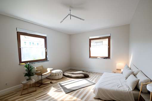 Wohnbereich (KI-generiert) - Zweifamilienhaus in 79341 Kenzingen mit 195m² kaufen