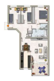 1. Obergeschoss - Etagenwohnung in 79183 Waldkirch mit 98m² kaufen