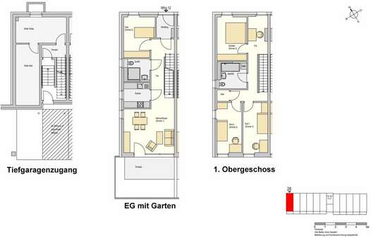 ETW 12 - Maisonette-Wohnung in 79114 Freiburg im Breisgau mit 119m² kaufen