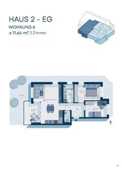 Erdgeschoss - Erdgeschosswohnung in 79111 Freiburg im Breisgau mit 73m² kaufen