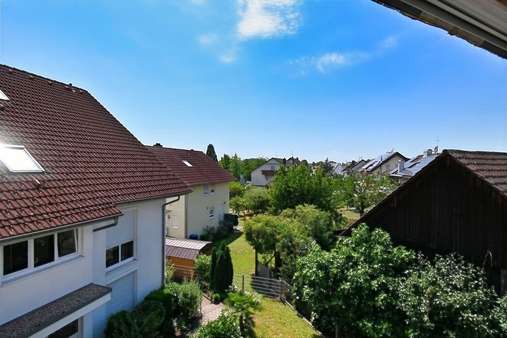 Ausblick vom Balkon Ausblick vom Balkon - Maisonette-Wohnung in 79183 Waldkirch mit 90m² kaufen