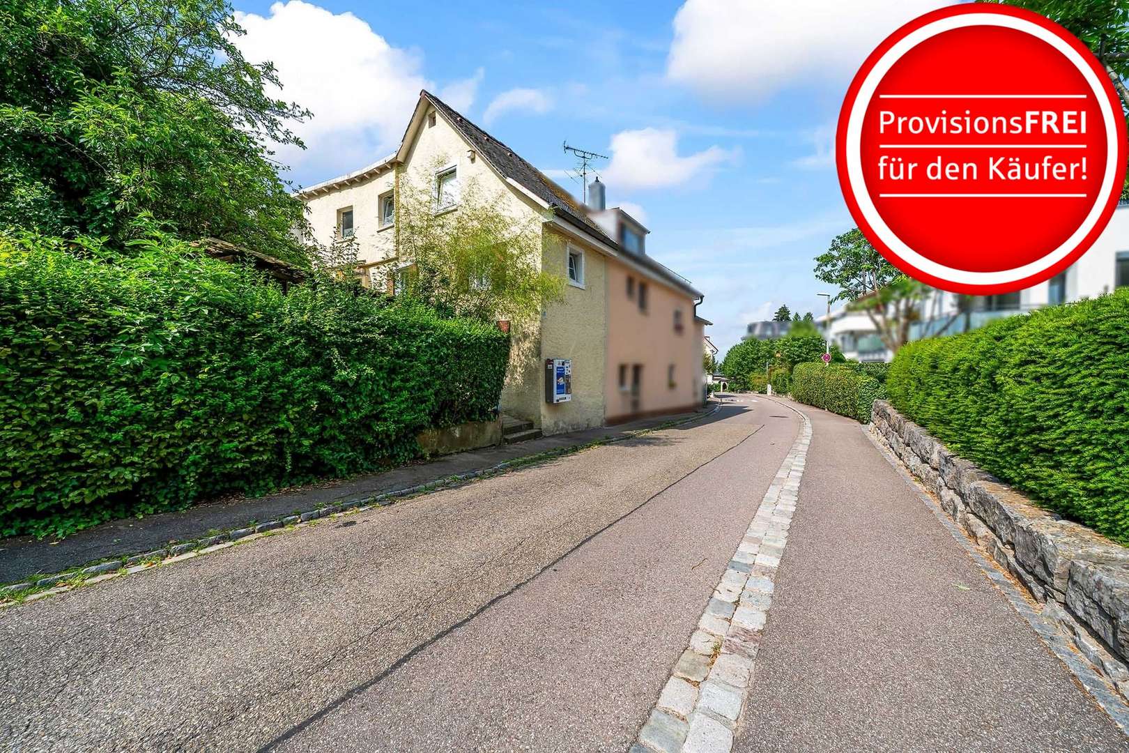 Gebäudeansicht Gebäudeansicht - Doppelhaushälfte in 79104 Freiburg mit 65m² kaufen