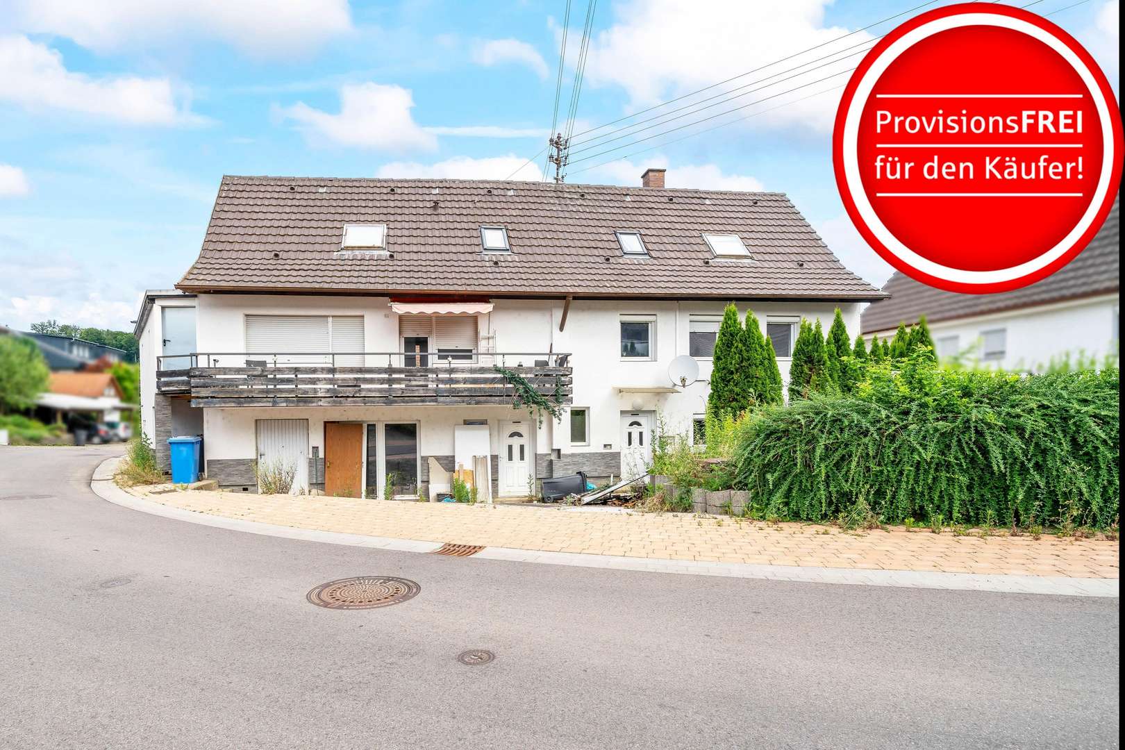 Außenansicht von vorne Außenansicht von vorne - Zweifamilienhaus in 79341 Kenzingen mit 131m² kaufen
