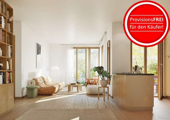 Visualisierung Wohnen EG - Erdgeschosswohnung in 79183 Waldkirch mit 89m² kaufen