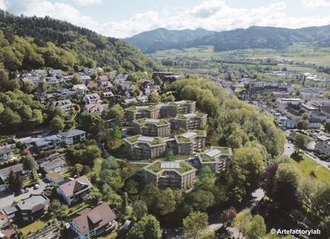 Außenansicht visualisiert - Etagenwohnung in 79183 Waldkirch mit 91m² günstig kaufen