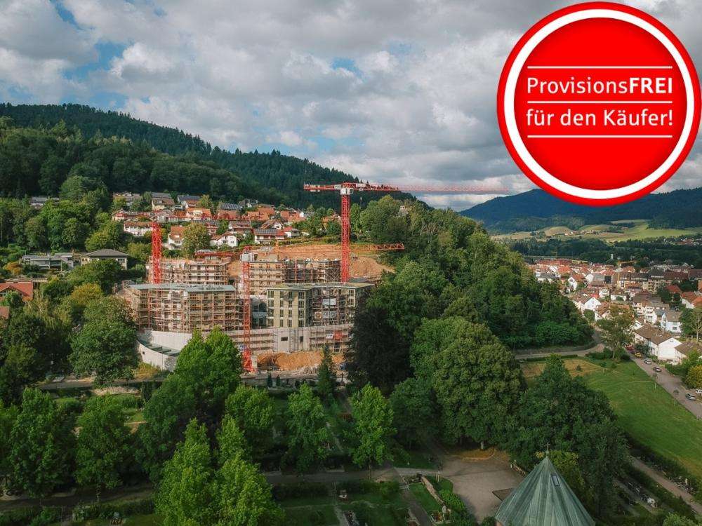 Blick auf das Bauvorhaben im September 24 im 1 - Etagenwohnung in 79183 Waldkirch mit 110m² kaufen