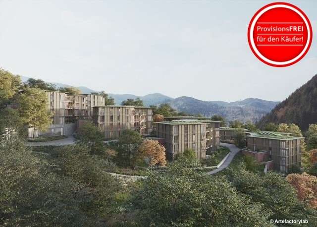 Visualisierung mit Aussenanlage - Etagenwohnung in 79183 Waldkirch mit 87m² günstig kaufen