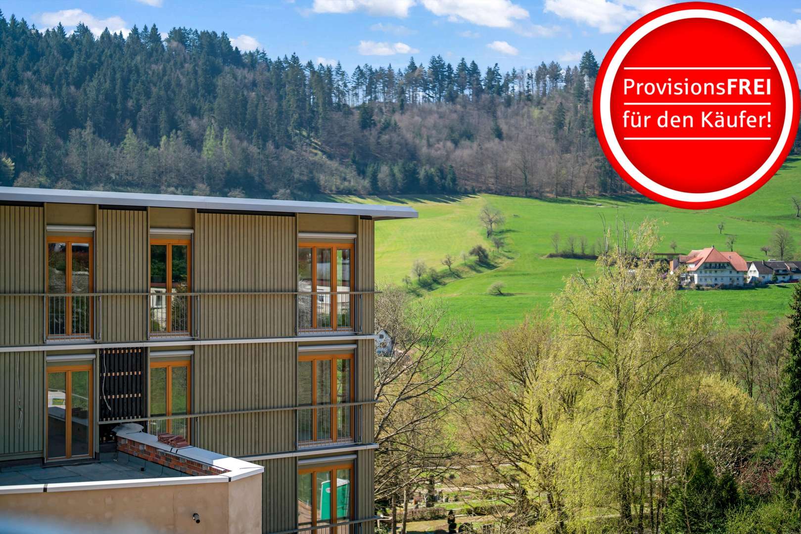 Ausblick  Kohlenbacher Tal - Etagenwohnung in 79183 Waldkirch mit 105m² kaufen