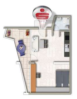 Apartment im 1. OG - Etagenwohnung in 79117 Freiburg im Breisgau mit 42m² als Kapitalanlage kaufen