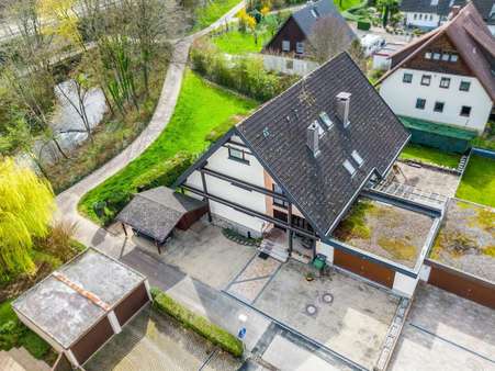 Luftbild - Zweifamilienhaus in 79211 Denzlingen mit 324m² kaufen