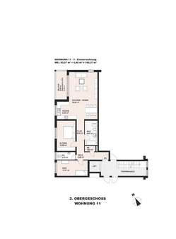 Grundriss Wohnung 11 - Etagenwohnung in 79539 Lörrach mit 100m² kaufen