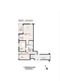 Grundriss Wohnung 7 - Etagenwohnung in 79539 Lörrach mit 100m² kaufen