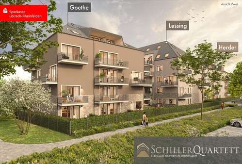 Außenansicht - Erdgeschosswohnung in 79618 Rheinfelden mit 52m² kaufen