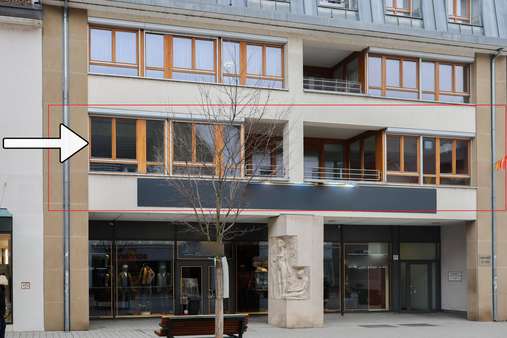Blick von der Basler Straße - Büro in 79539 Lörrach mit 910m² kaufen