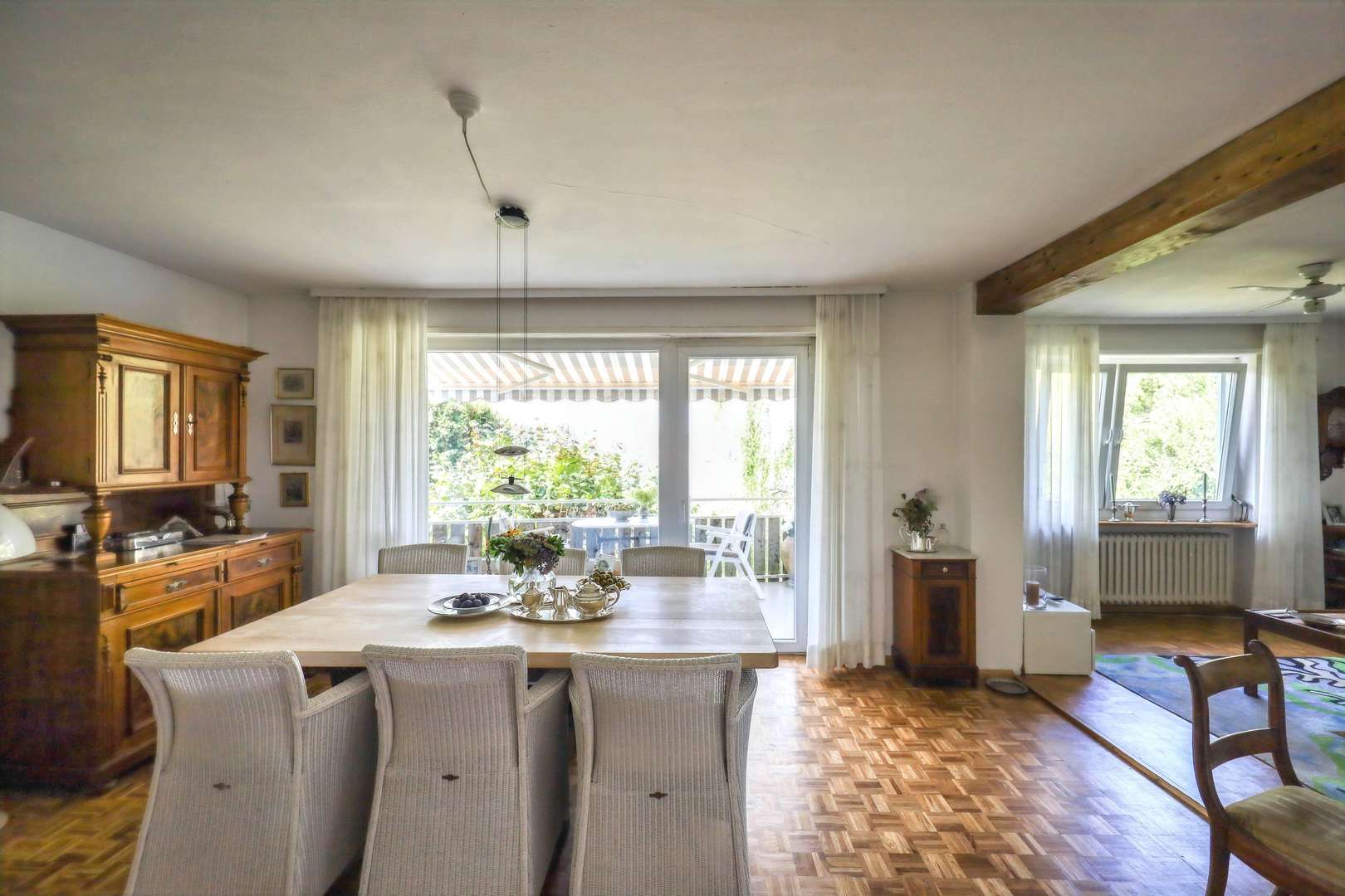 Essbereich mit Aussicht - Doppelhaushälfte in 79539 Lörrach mit 160m² kaufen