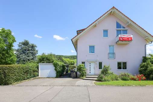 Ansicht West - Doppelhaushälfte in 79576 Weil am Rhein mit 196m² kaufen