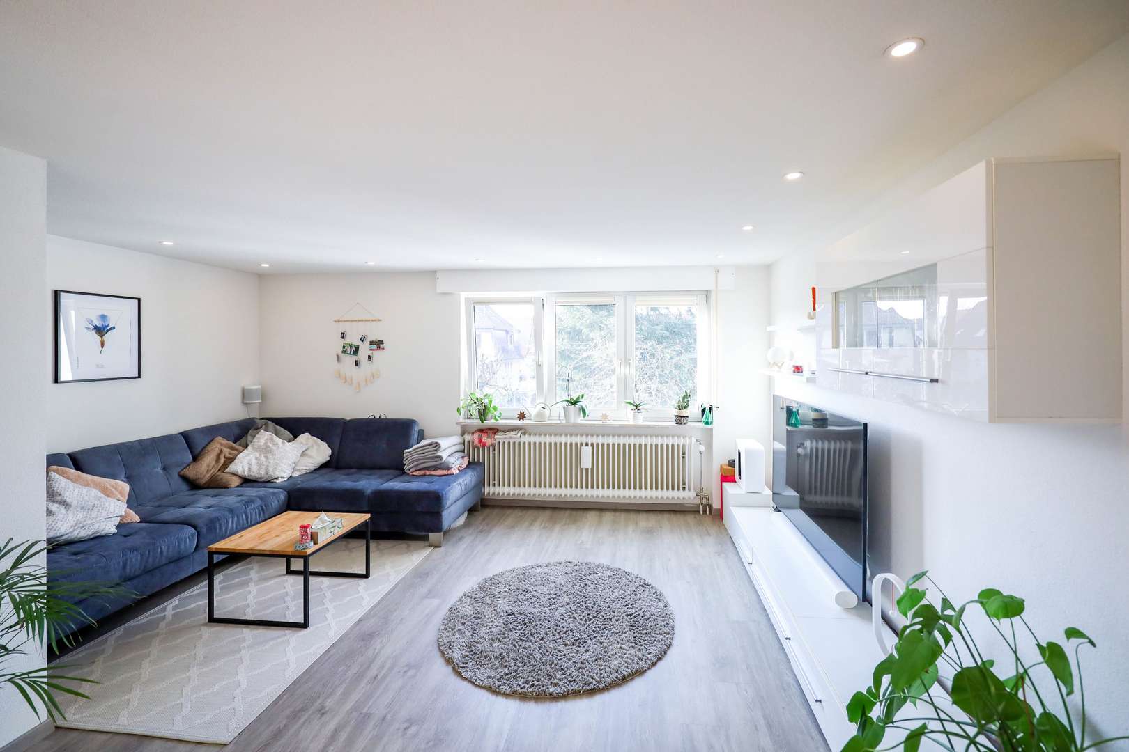 Wohnzimmer - Etagenwohnung in 79618 Rheinfelden mit 74m² kaufen